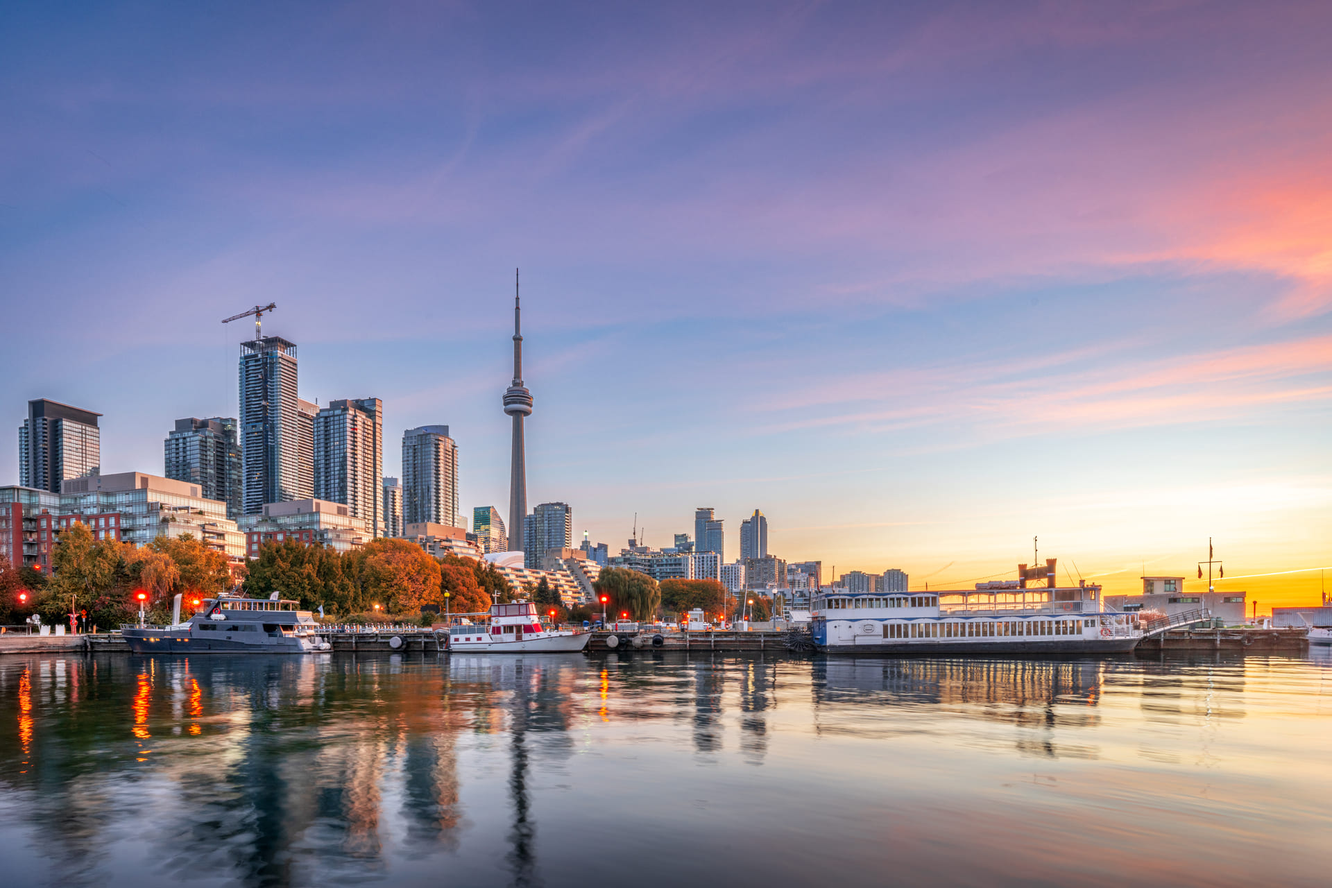 a view of Toronto, Ontario, Canada