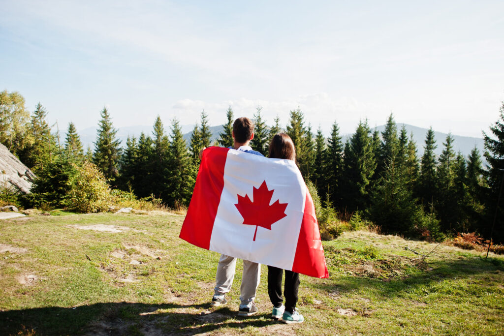 young canadian couple