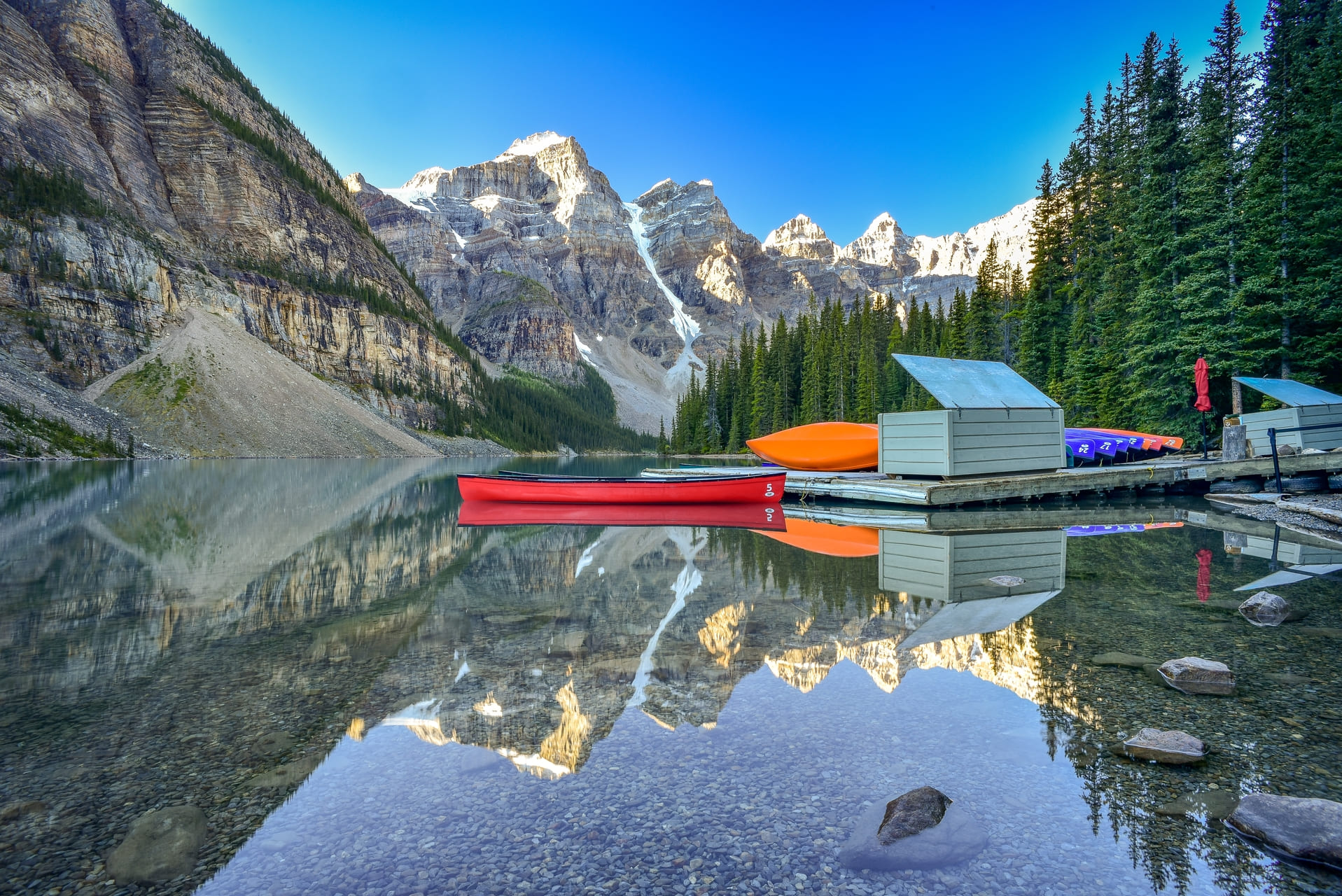 Morake lake landscape