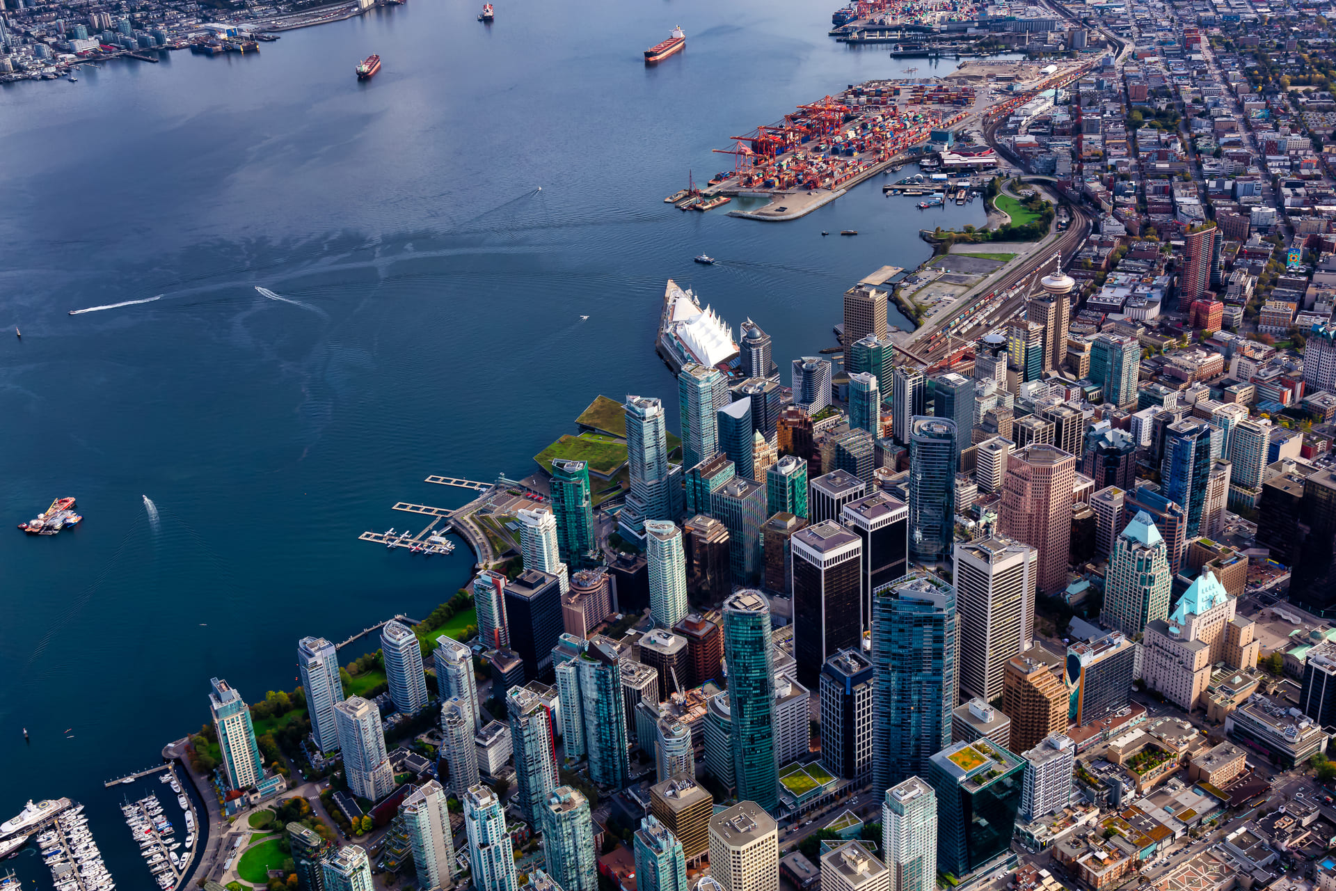 The city of Vancouver